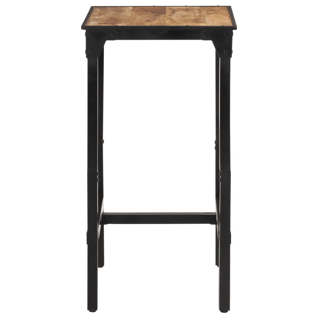 vidaXL Masă de bar, 60x55x107 cm, lemn masiv de mango nefinisat vidaXL Masă de bar, 60x55x107 cm, lemn masiv de mango nefinisat