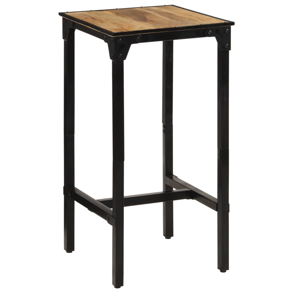 vidaXL Masă de bar, 60x55x107 cm, lemn masiv de mango nefinisat vidaXL Masă de bar, 60x55x107 cm, lemn masiv de mango nefinisat