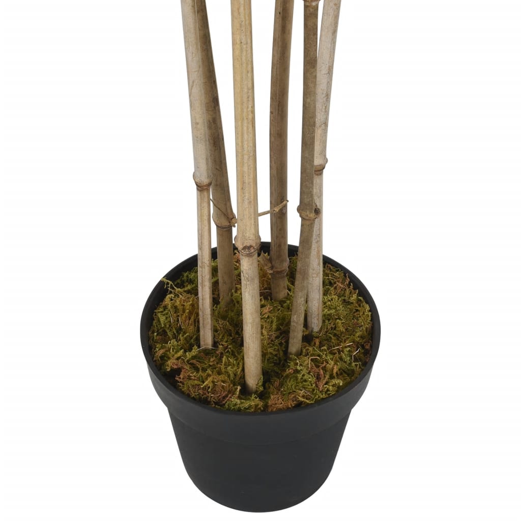 vidaXL Arbore din bambus artificial 1380 de frunze 200 cm verde vidaXL Arbore din bambus artificial 1380 de frunze 200 cm verde