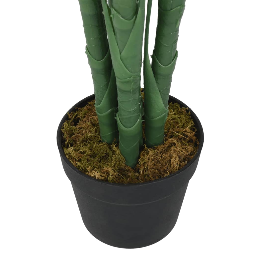 vidaXL Palmier artificial 28 frunze 120 cm verde vidaXL Palmier artificial 28 frunze 120 cm verde