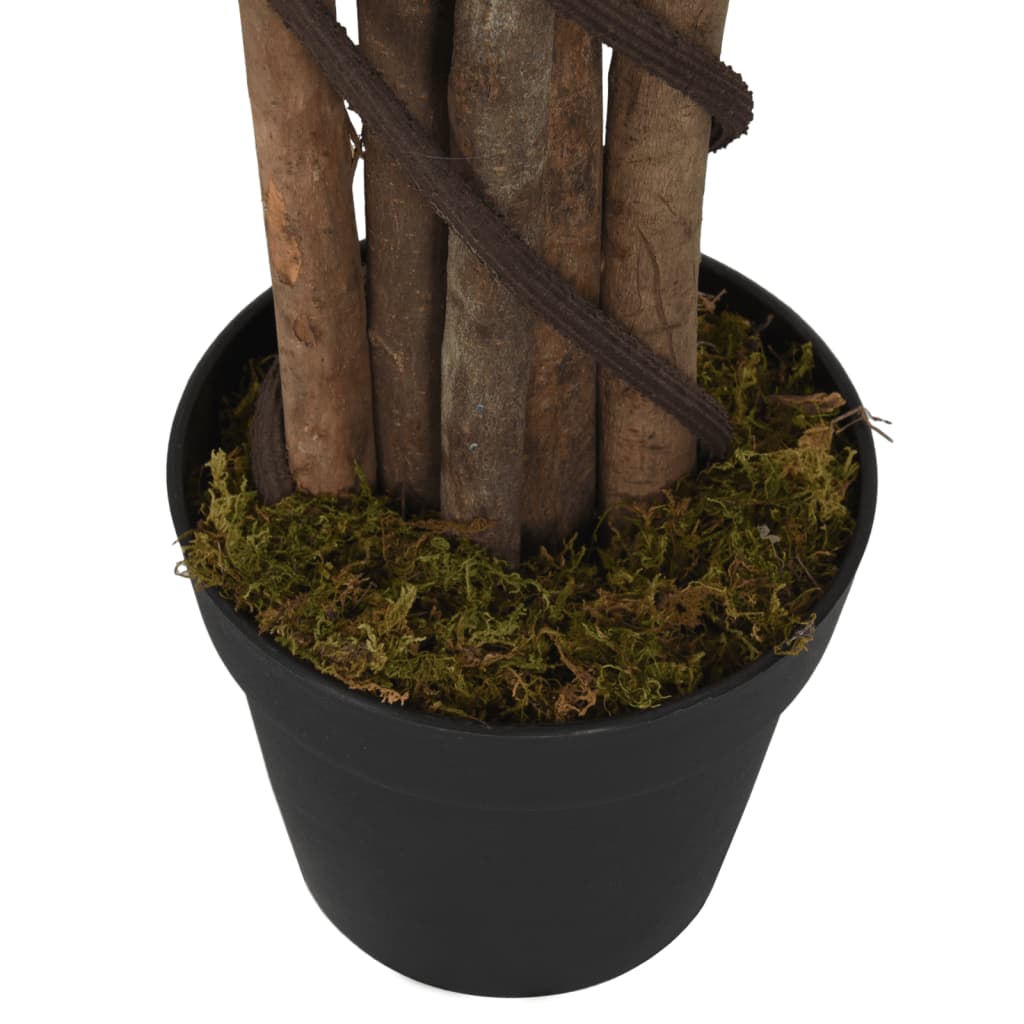vidaXL Smochin artificial cu frunze 96 de frunze 80 cm verde vidaXL Smochin artificial cu frunze 96 de frunze 80 cm verde