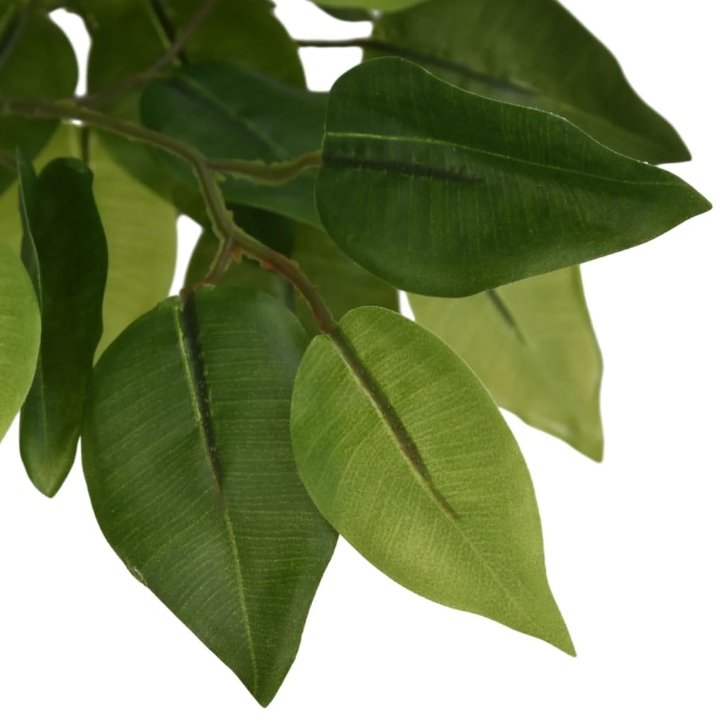 vidaXL Arbore ficus artificial 378 de frunze 80 cm verde vidaXL Arbore ficus artificial 378 de frunze 80 cm verde