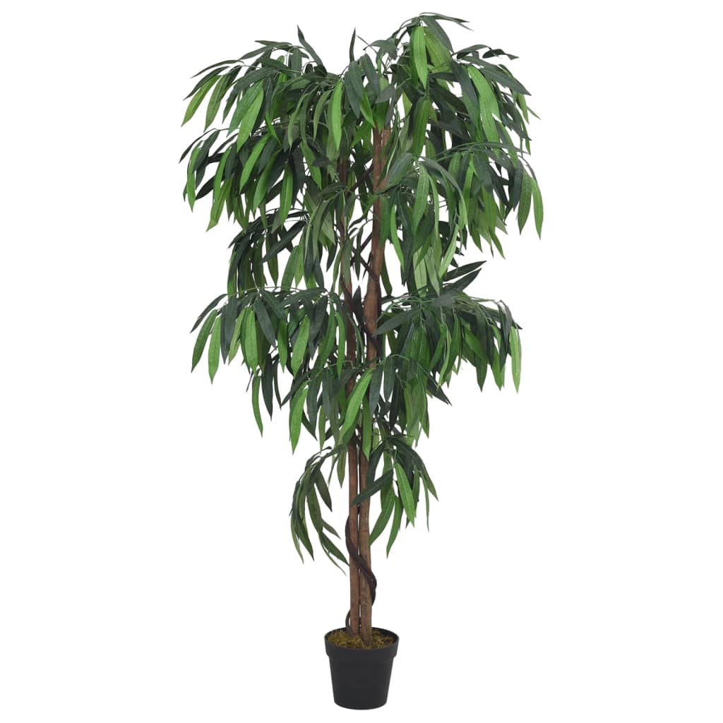 vidaXL Arbore de mango artificial 300 de frunze 80 cm verde vidaXL Arbore de mango artificial 300 de frunze 80 cm verde