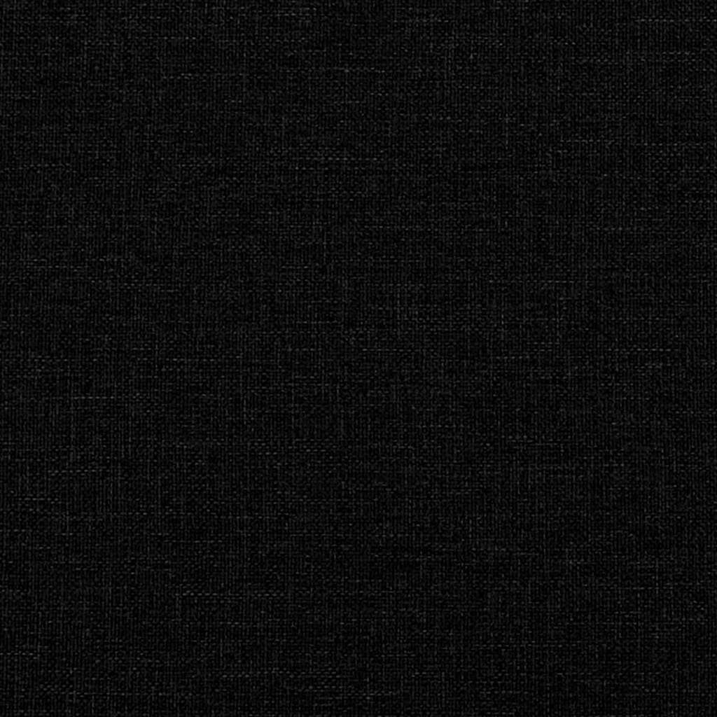 vidaXL Fotoliu canapea, negru, 60 cm, material textil