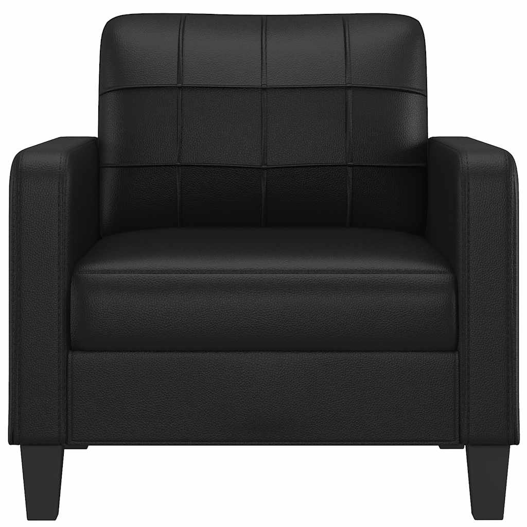 vidaXL Canapea de o persoană, 60 cm, piele ecologică vidaXL Canapea de o persoană, 60 cm, piele ecologică