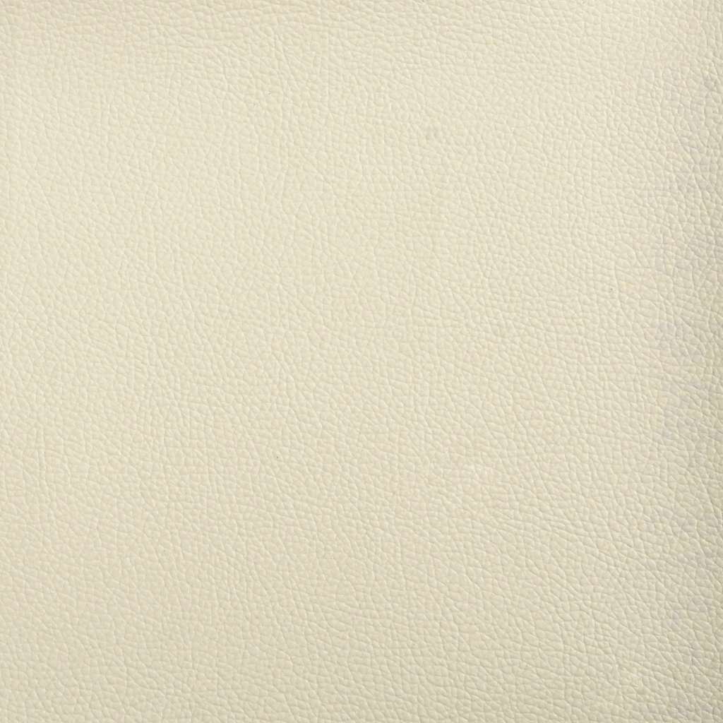 vidaXL Canapea de o persoană, crem, 60 cm, piele ecologică vidaXL Canapea de o persoană, crem, 60 cm, piele ecologică