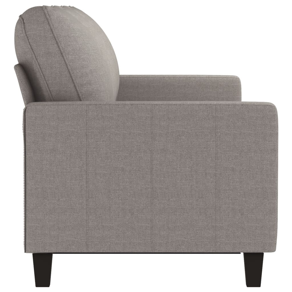 vidaXL Canapea cu 3 locuri, taupe, 180 cm, material textil vidaXL Canapea cu 3 locuri, taupe, 180 cm, material textil