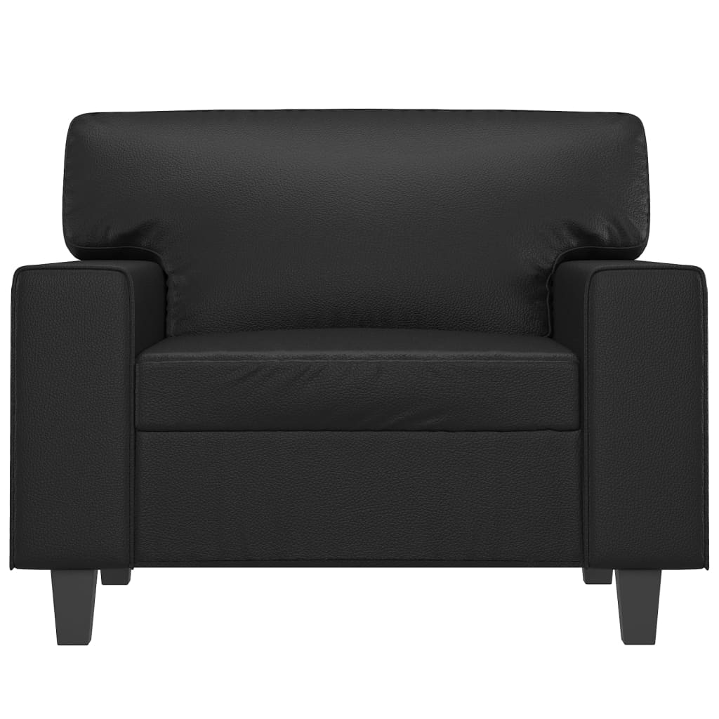 vidaXL Canapea de o persoană, 60 cm, piele ecologică