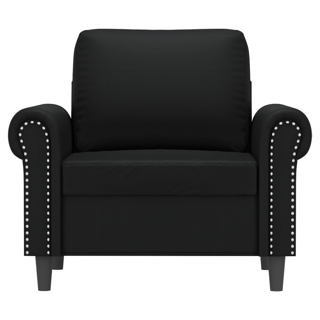vidaXL Canapea de o persoană, 60 cm, piele ecologică vidaXL Canapea de o persoană, 60 cm, piele ecologică