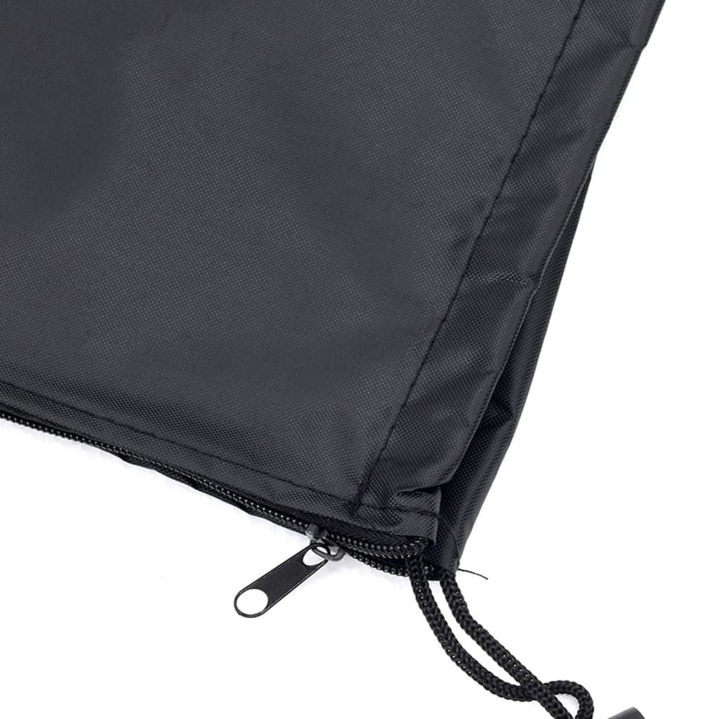 vidaXL Husă încălzitor formă de piramidă negru 58x58x228cm Oxford 420D vidaXL Husă încălzitor formă de piramidă negru 58x58x228cm Oxford 420D