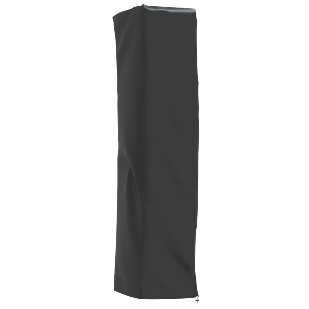 vidaXL Husă încălzitor formă de piramidă negru 58x58x228cm Oxford 420D vidaXL Husă încălzitor formă de piramidă negru 58x58x228cm Oxford 420D