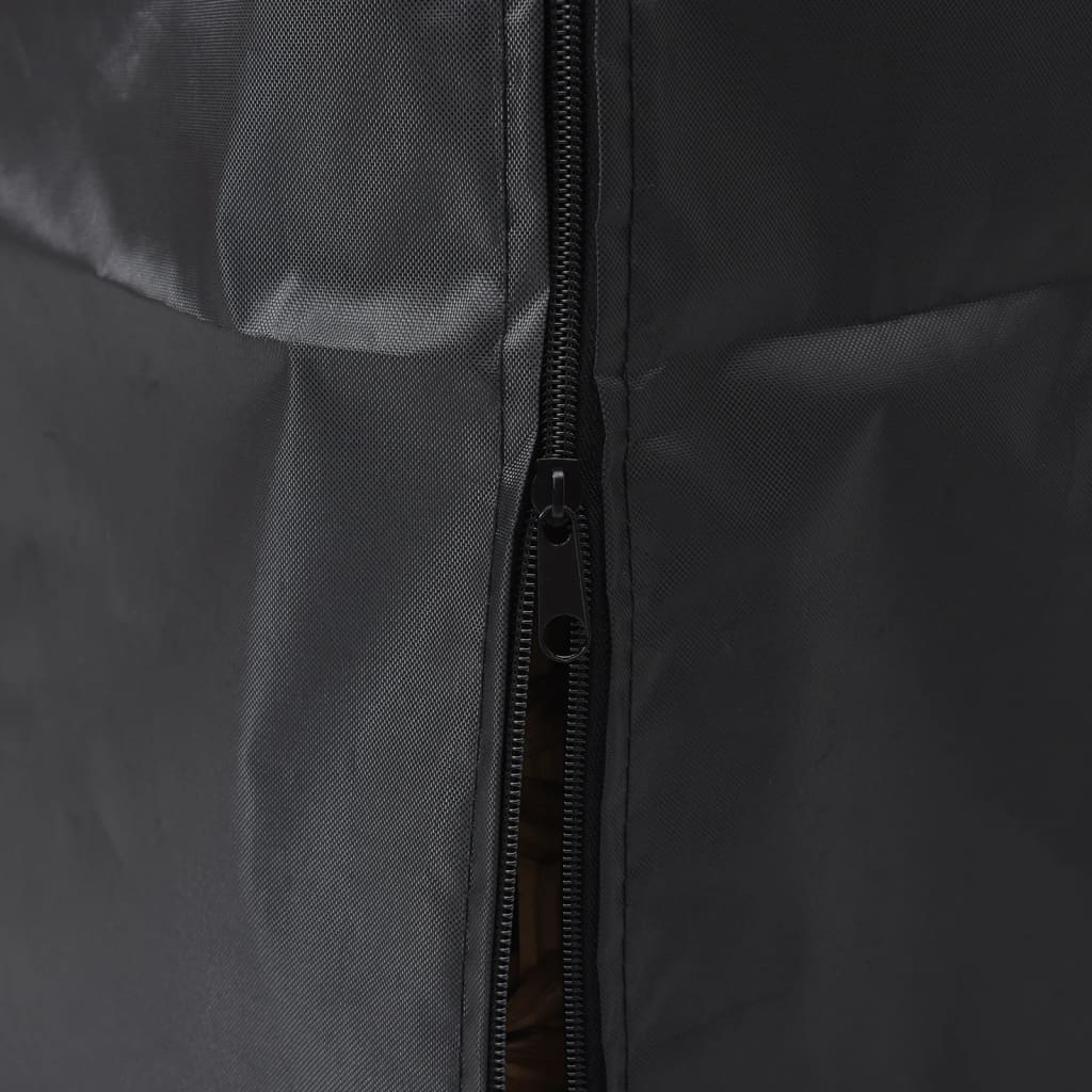 vidaXL Husă încălzitor formă de piramidă negru 86x47x241cm Oxford 420D vidaXL Husă încălzitor formă de piramidă negru 86x47x241cm Oxford 420D