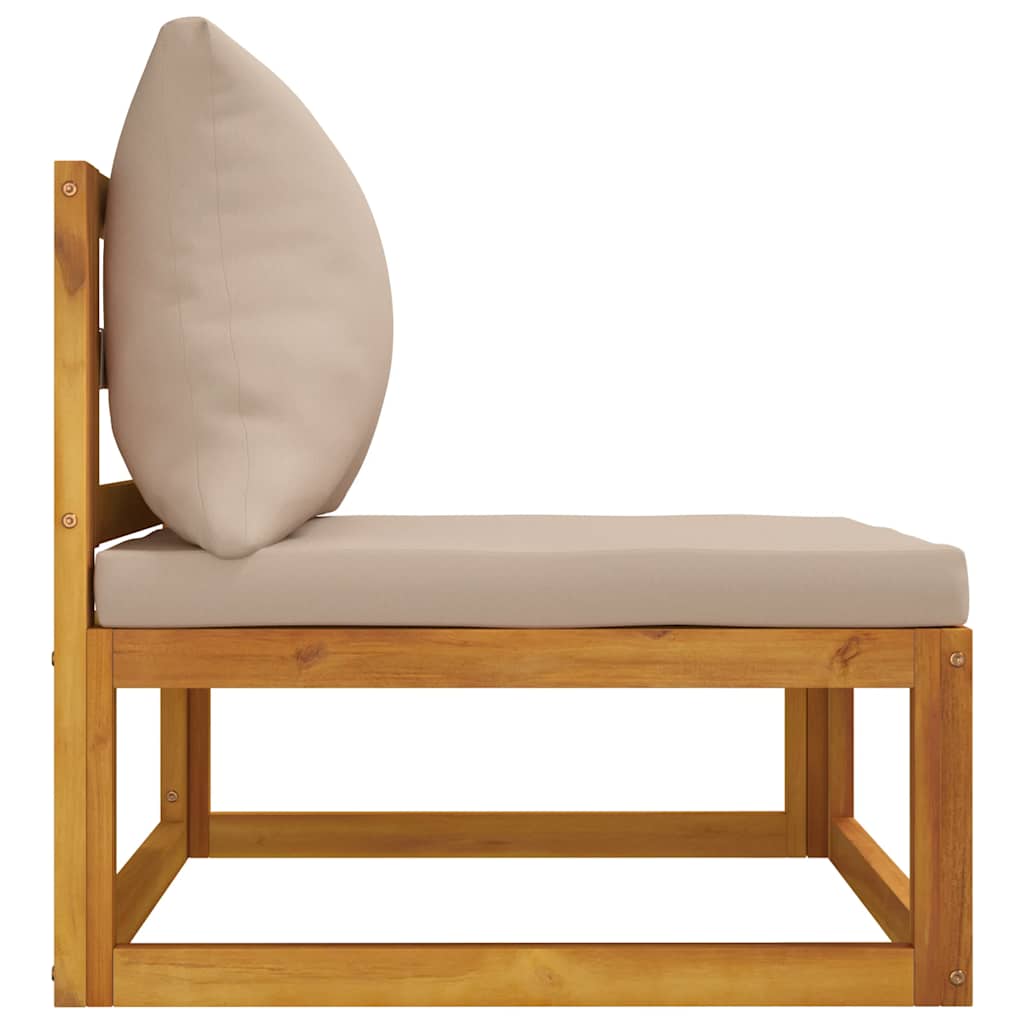 vidaXL Set mobilier de grădină cu perne, 3 piese, lemn masiv acacia vidaXL Set mobilier de grădină cu perne, 3 piese, lemn masiv acacia