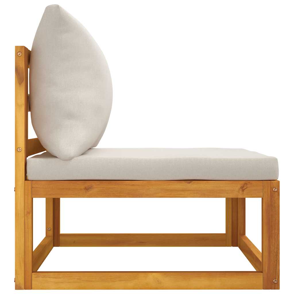 vidaXL Set mobilier de grădină cu perne, 3 piese, lemn masiv acacia vidaXL Set mobilier de grădină cu perne, 3 piese, lemn masiv acacia