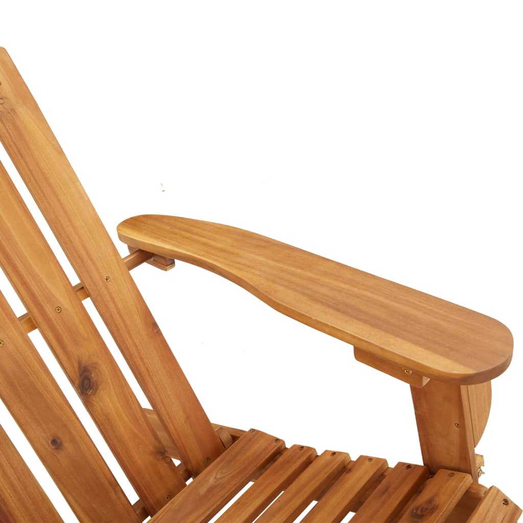 vidaXL Scaun balansoar Adirondack, lemn masiv de acacia
