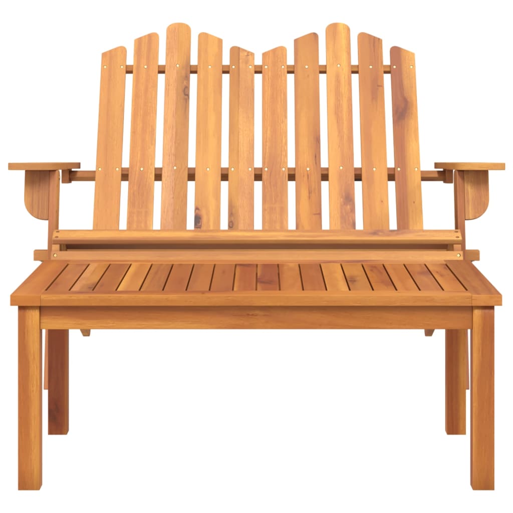 vidaXL Set mobilier de grădină Adirondack, 2 piese, lemn masiv acacia vidaXL Set mobilier de grădină Adirondack, 2 piese, lemn masiv acacia