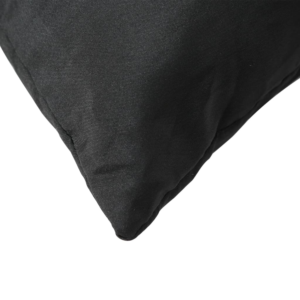 vidaXL Perne de canapea, 4 buc., negru, 40x40 cm, textil vidaXL Perne de canapea, 4 buc., negru, 40x40 cm, textil
