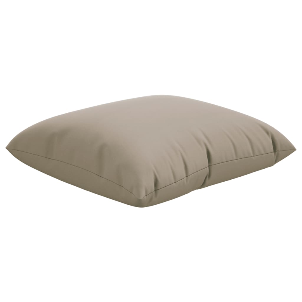vidaXL Perne de canapea, 4 buc., taupe, 40x40 cm, textil