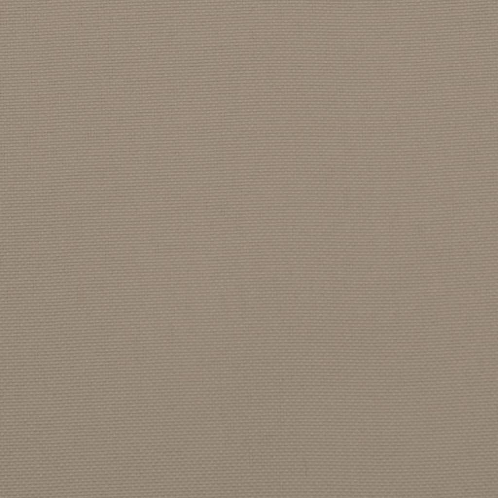 vidaXL Perne de canapea, 4 buc., taupe, 40x40 cm, textil