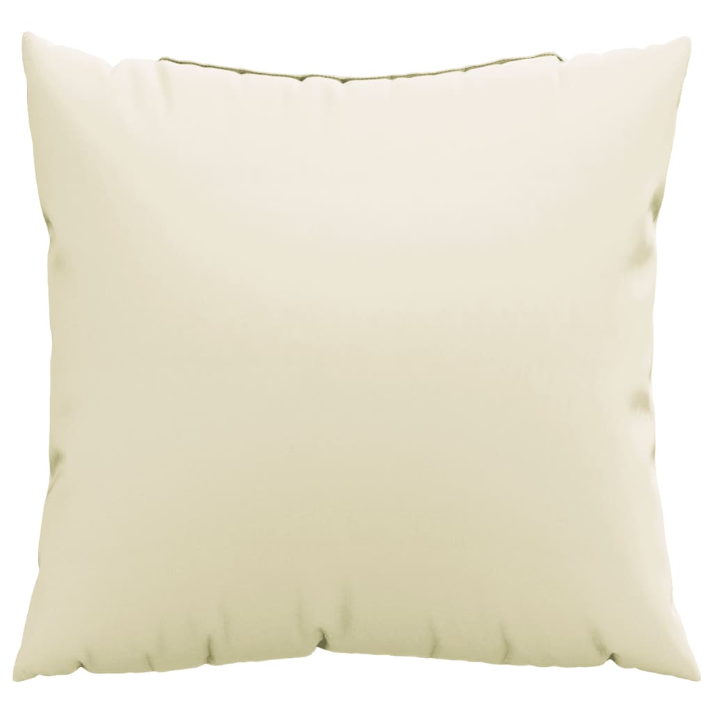 vidaXL Perne de canapea, 4 buc., crem, 50x50 cm, textil