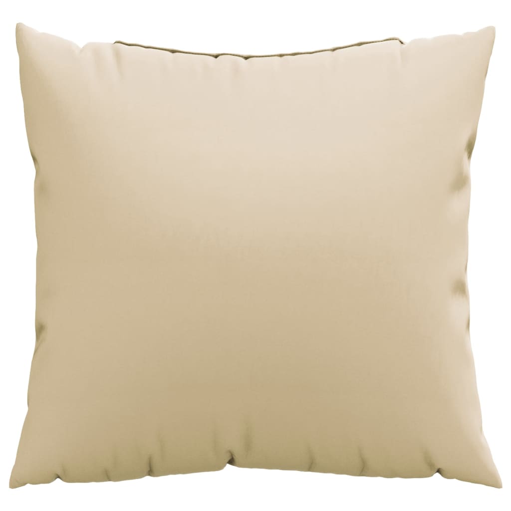 vidaXL Perne de canapea, 4 buc., beige, 50x50 cm, textil vidaXL Perne de canapea, 4 buc., beige, 50x50 cm, textil