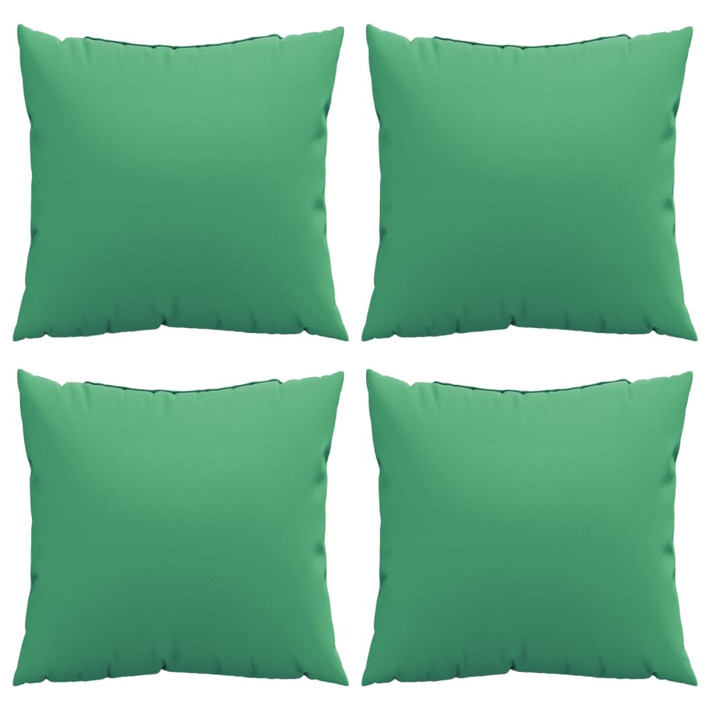 vidaXL Perne de canapea, 4 buc., verde, 60x60 cm, textil
