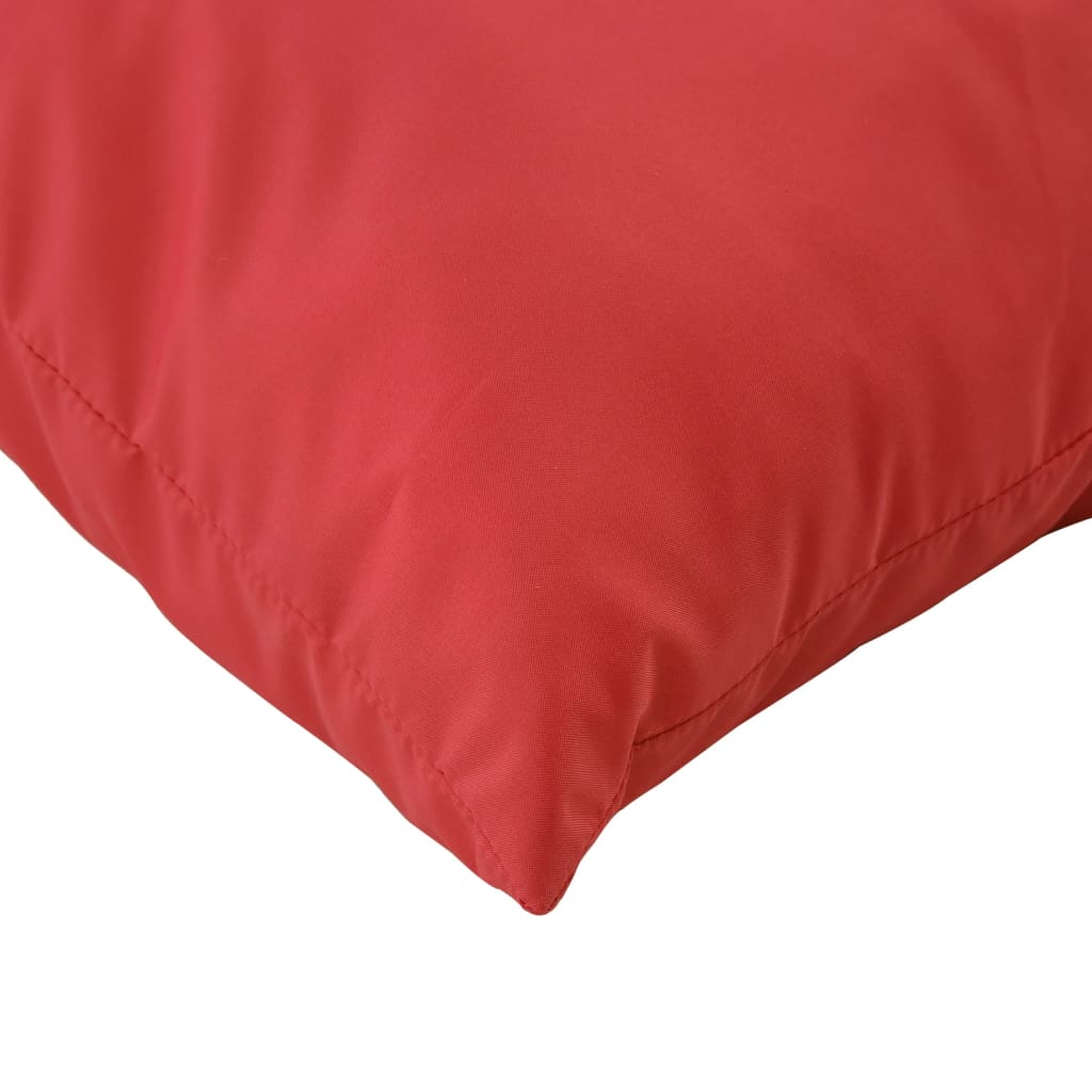 vidaXL Perne de canapea, 4 buc., roșu, 60x60 cm, textil