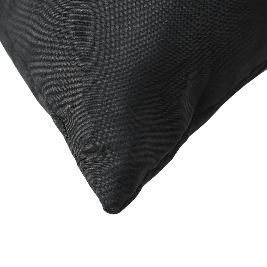 vidaXL Perne de canapea, 4 buc., negru, 60x60 cm, textil vidaXL Perne de canapea, 4 buc., negru, 60x60 cm, textil