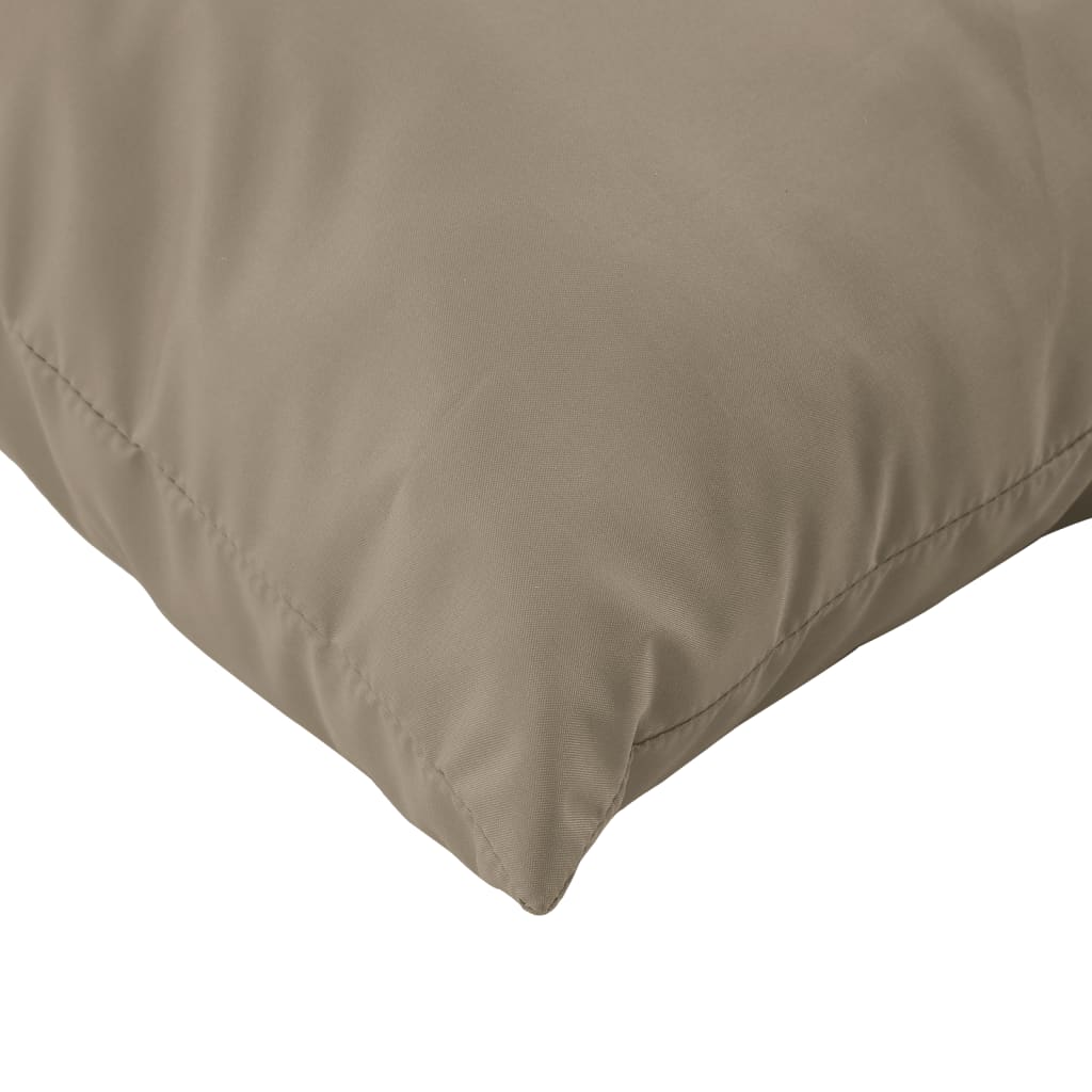 vidaXL Perne de canapea, 4 buc., taupe, 60x60 cm, textil