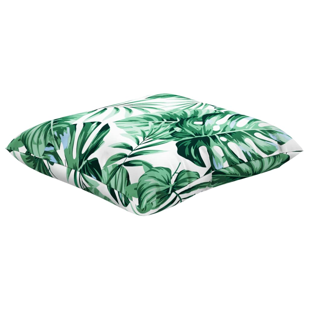 vidaXL Perne de canapea, 4 buc., model frunze, 60x60 cm, textil vidaXL Perne de canapea, 4 buc., model frunze, 60x60 cm, textil