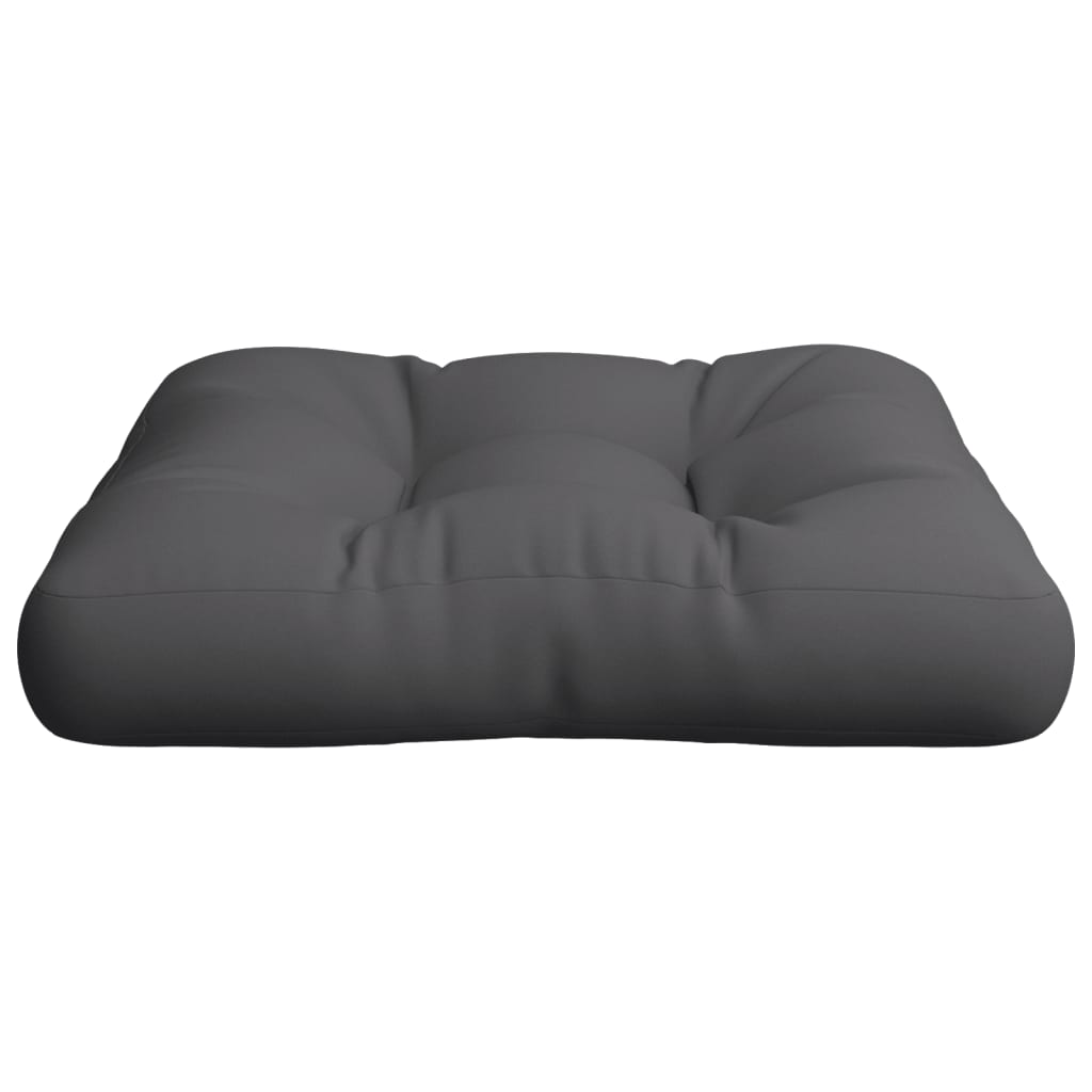 vidaXL Pernă de paleți, antracit, 50x50x12 cm, material textil vidaXL Pernă de paleți, antracit, 50x50x12 cm, material textil