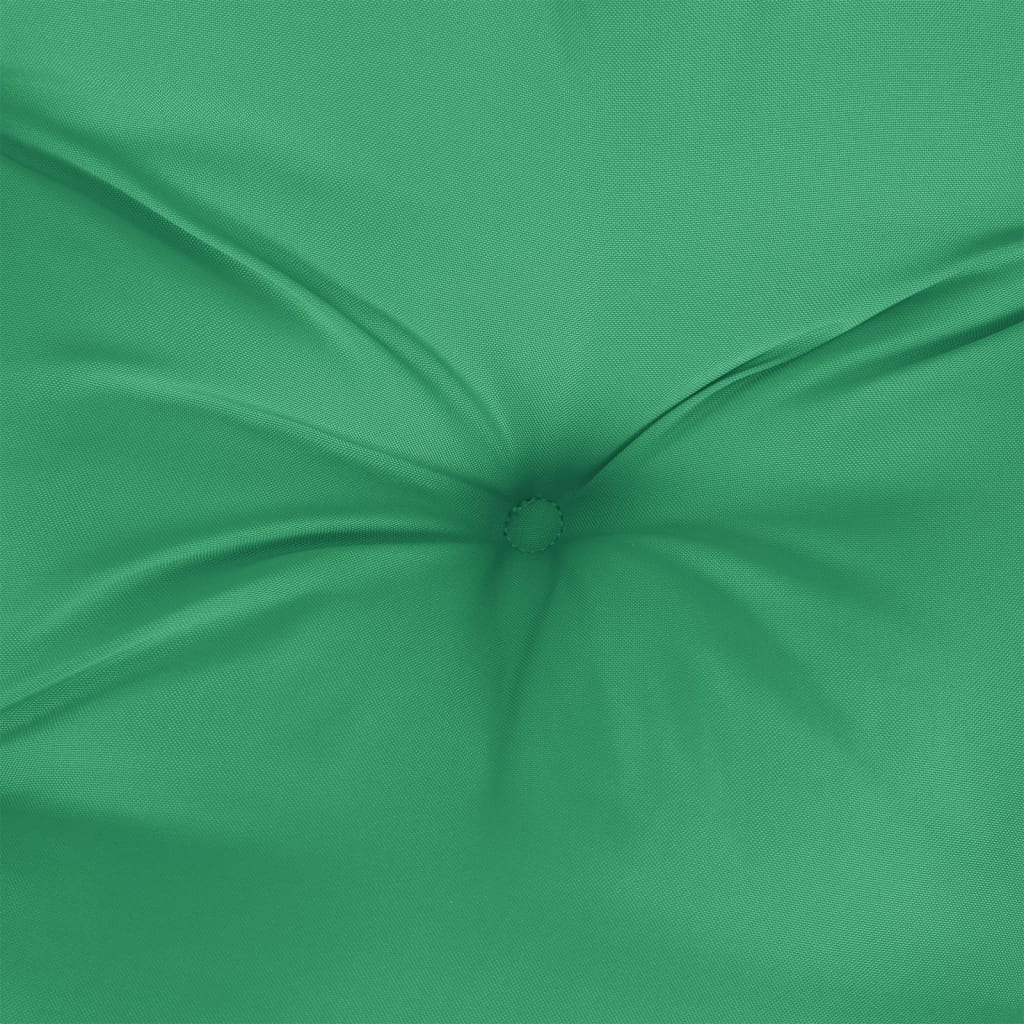 vidaXL Pernă de paleți, verde, 60x60x12 cm, material textil