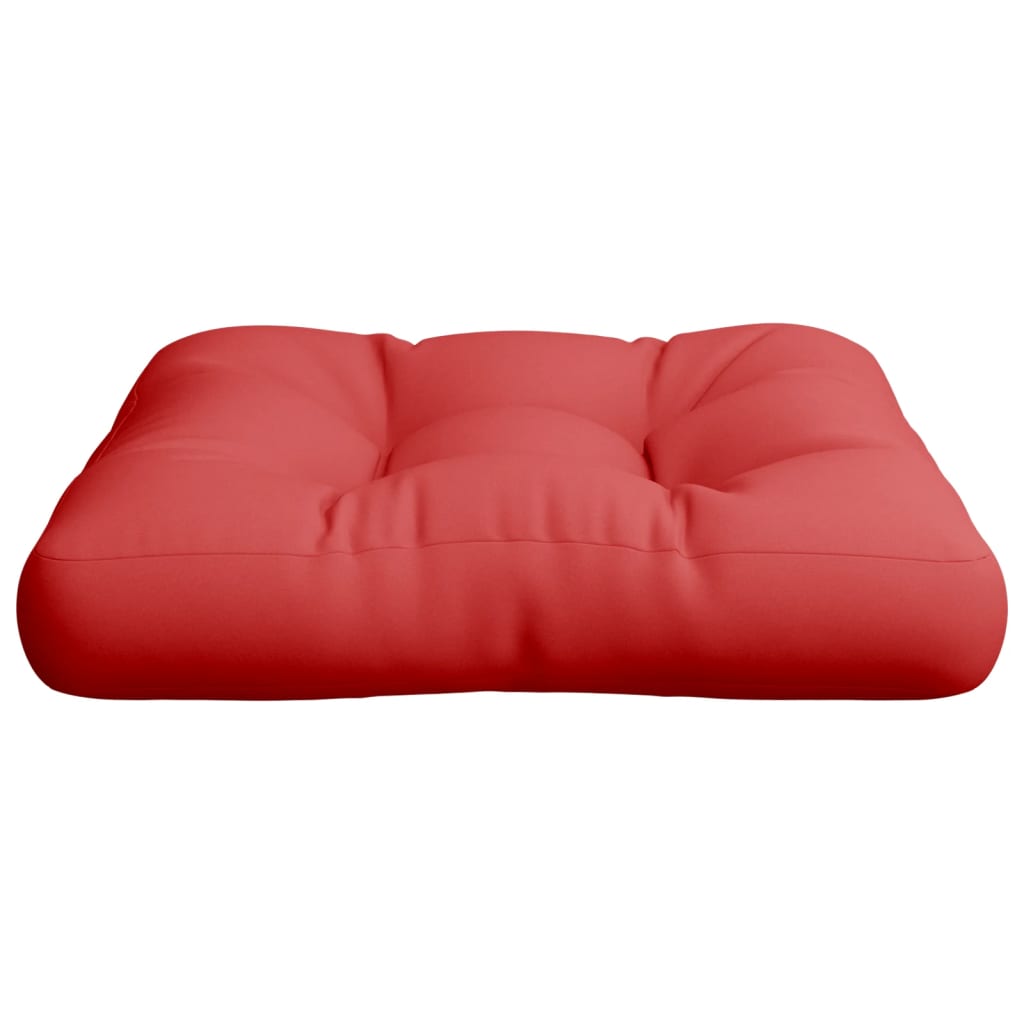 vidaXL Pernă de paleți, roșu, 60x60x12 cm, material textil vidaXL Pernă de paleți, roșu, 60x60x12 cm, material textil