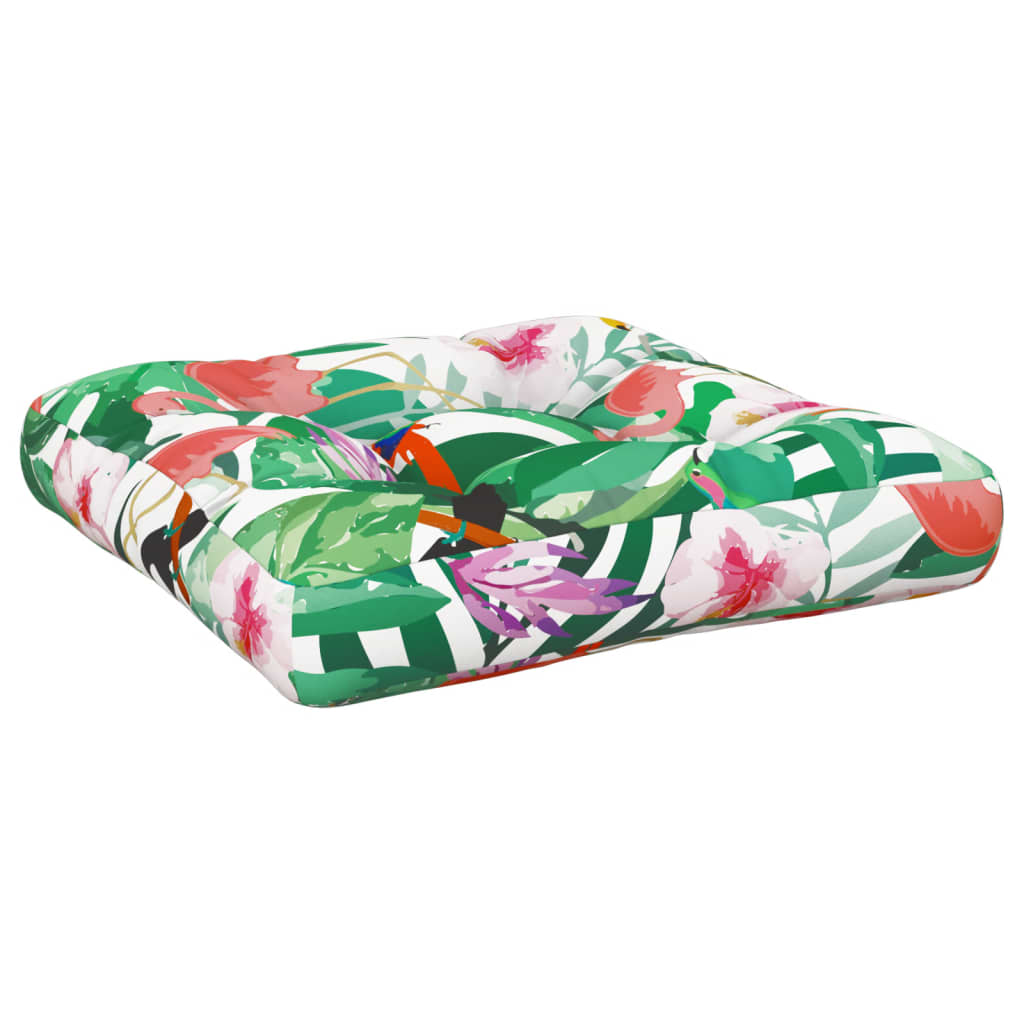 vidaXL Pernă de paleți, multicolor, 60x60x12 cm, textil vidaXL Pernă de paleți, multicolor, 60x60x12 cm, textil