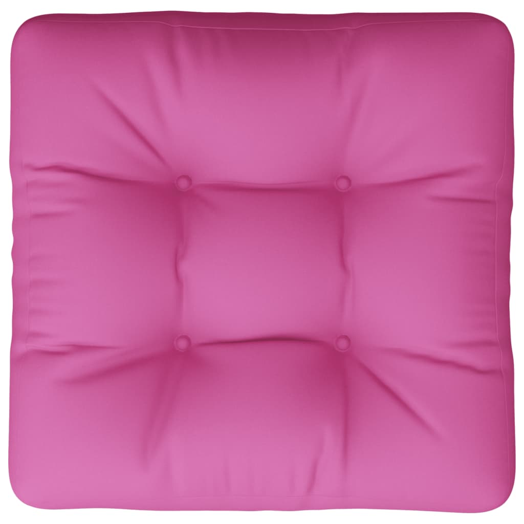 vidaXL Pernă de paleți, roz, 60x60x12 cm, textil vidaXL Pernă de paleți, roz, 60x60x12 cm, textil