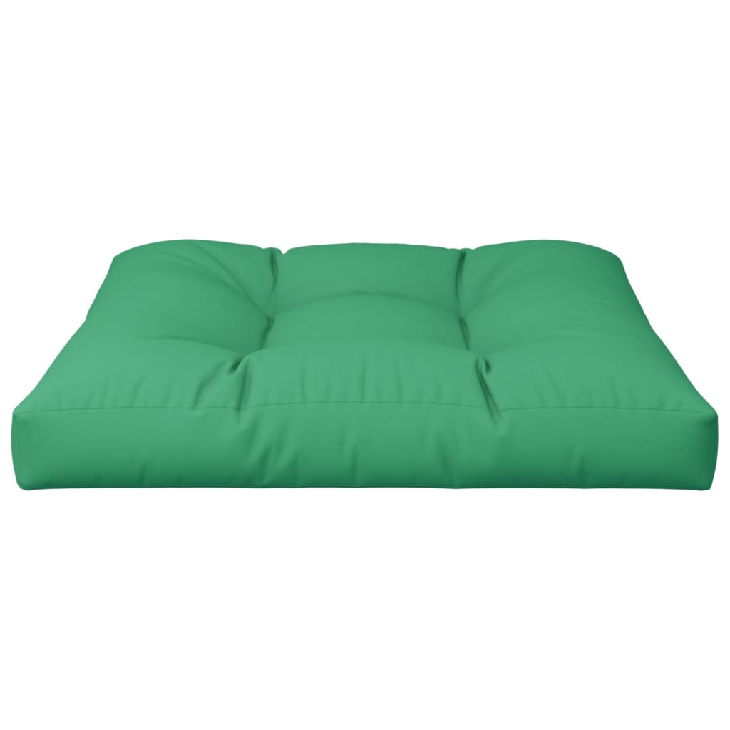vidaXL Pernă pentru paleți, verde, 80x80x12 cm, material textil