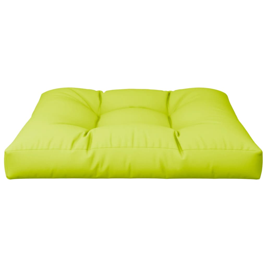 vidaXL Pernă de paleți, verde aprins, 80x80x12 cm, material textil vidaXL Pernă de paleți, verde aprins, 80x80x12 cm, material textil