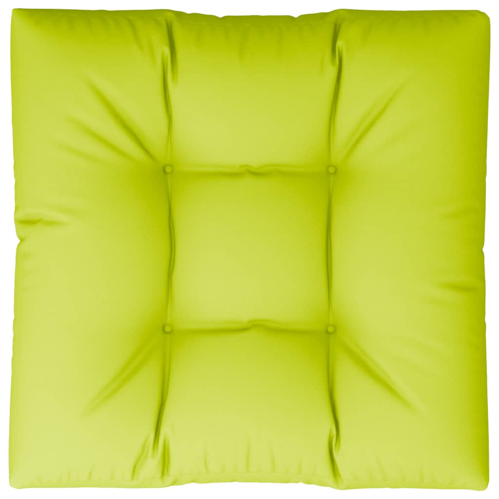 vidaXL Pernă de paleți, verde aprins, 80x80x12 cm, material textil vidaXL Pernă de paleți, verde aprins, 80x80x12 cm, material textil