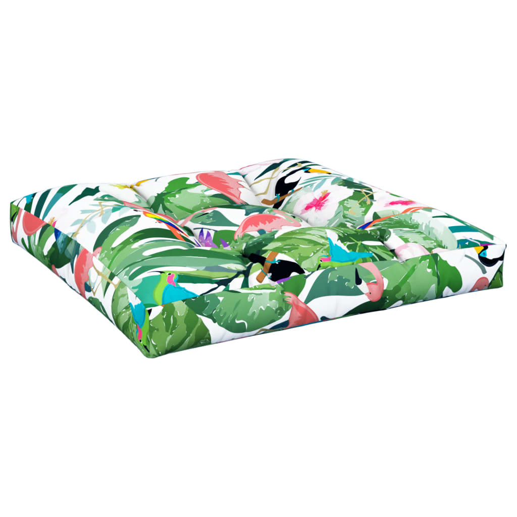 vidaXL Pernă de paleți, multicolor, 80x80x12 cm, material textil