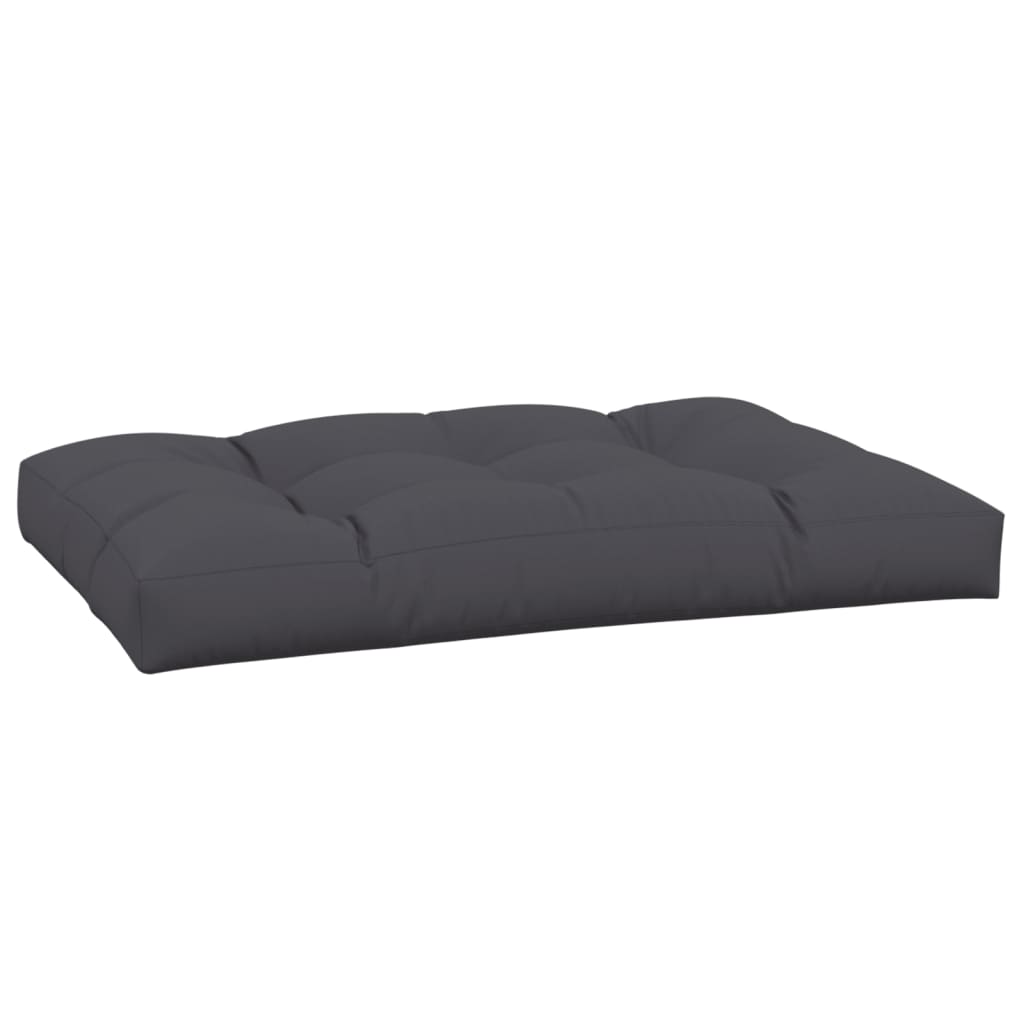 vidaXL Pernă pentru paleți, antracit, 120x80x12 cm, textil