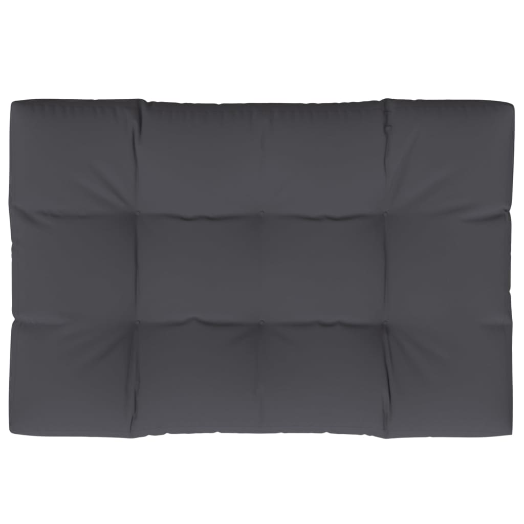 vidaXL Pernă pentru paleți, antracit, 120x80x12 cm, textil