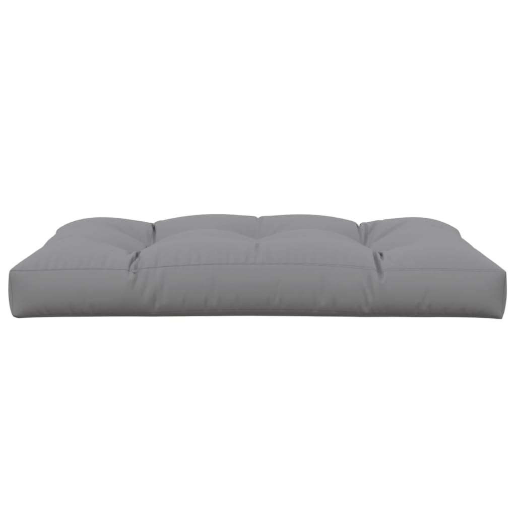 vidaXL Pernă pentru paleți, gri, 120x80x12 cm, material textil
