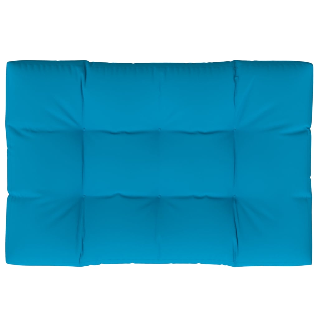 vidaXL Pernă pentru paleți, albastru, 120x80x12 cm, material textil