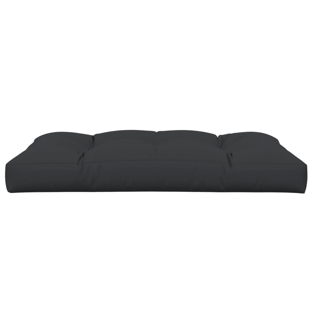vidaXL Pernă pentru paleți, negru, 120x80x12 cm, textil