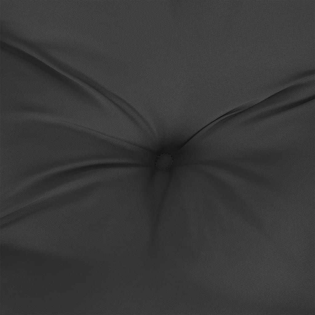 vidaXL Pernă pentru paleți, negru, 120x80x12 cm, textil