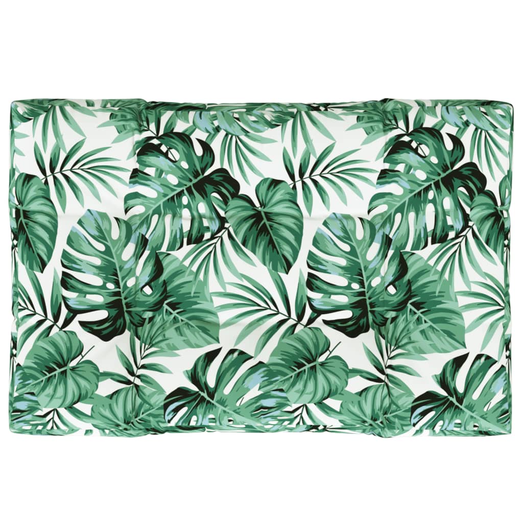 vidaXL Pernă pentru paleți, verde, 120x80x12 cm, textil
