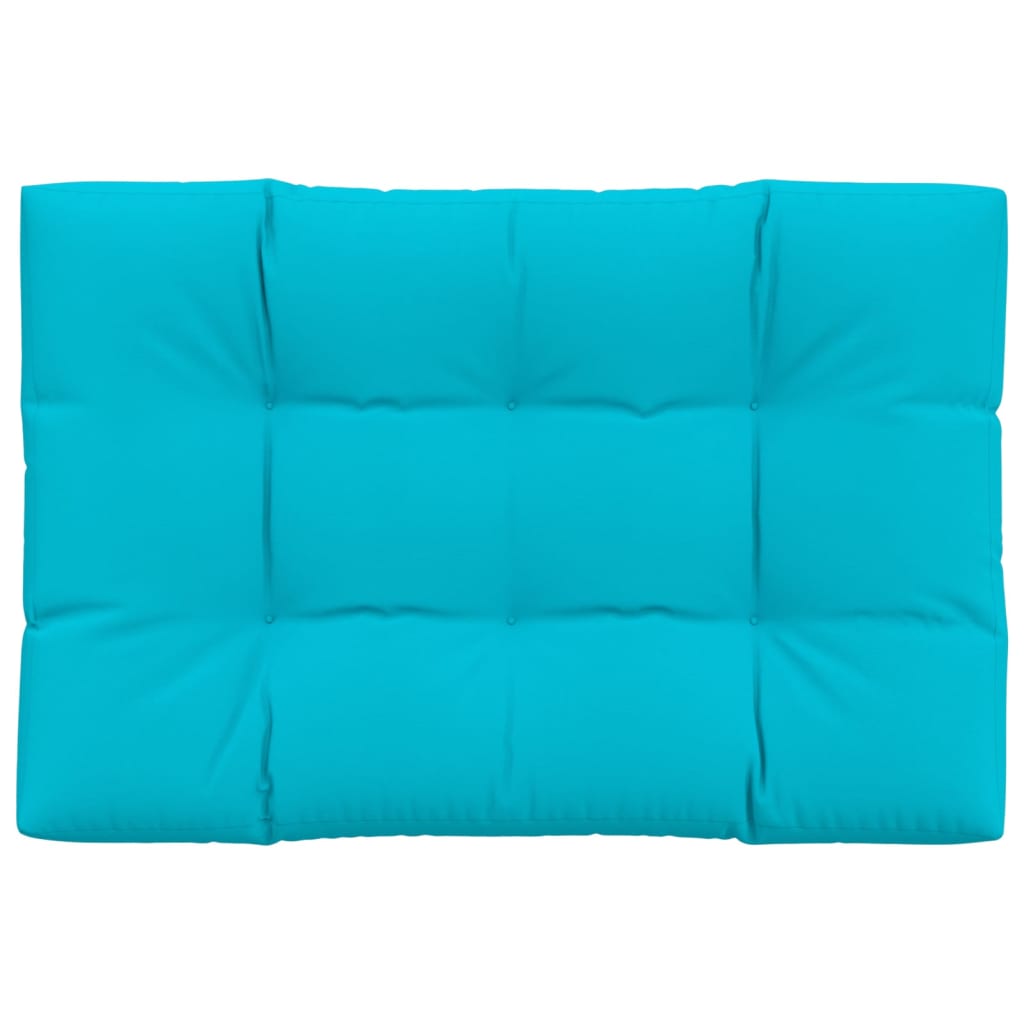 vidaXL Pernă de paleți, turcoaz, 120x80x12 cm, material textil vidaXL Pernă de paleți, turcoaz, 120x80x12 cm, material textil