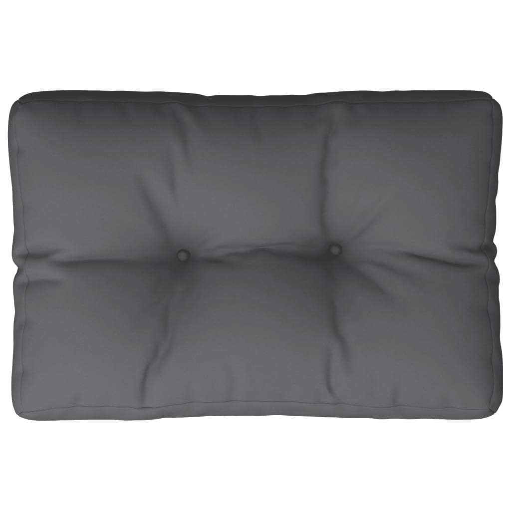 vidaXL Pernă de paleți, antracit, 50x40x12 cm, material textil vidaXL Pernă de paleți, antracit, 50x40x12 cm, material textil