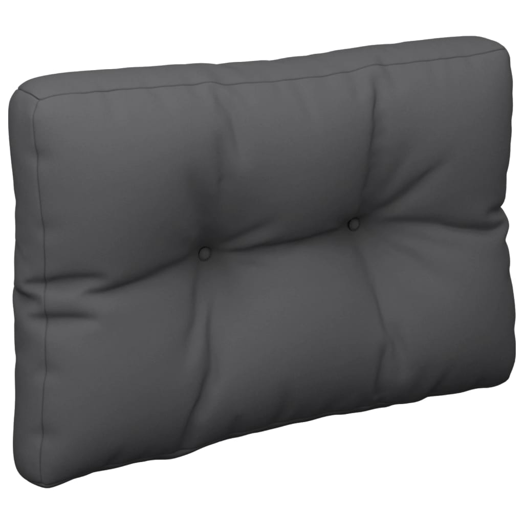 vidaXL Pernă de paleți, antracit, 50x40x12 cm, material textil vidaXL Pernă de paleți, antracit, 50x40x12 cm, material textil