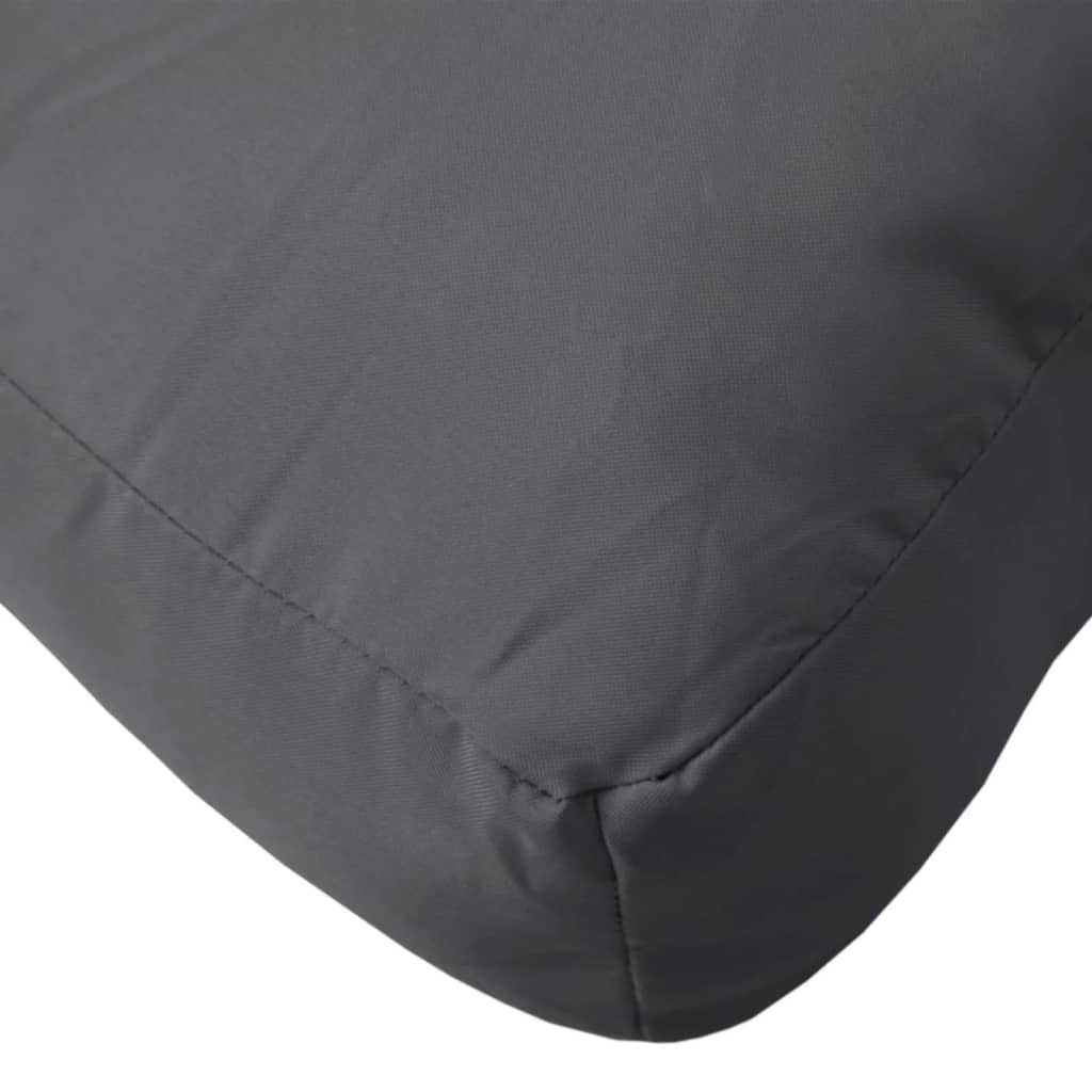 vidaXL Pernă de paleți, antracit, 50x40x12 cm, material textil vidaXL Pernă de paleți, antracit, 50x40x12 cm, material textil